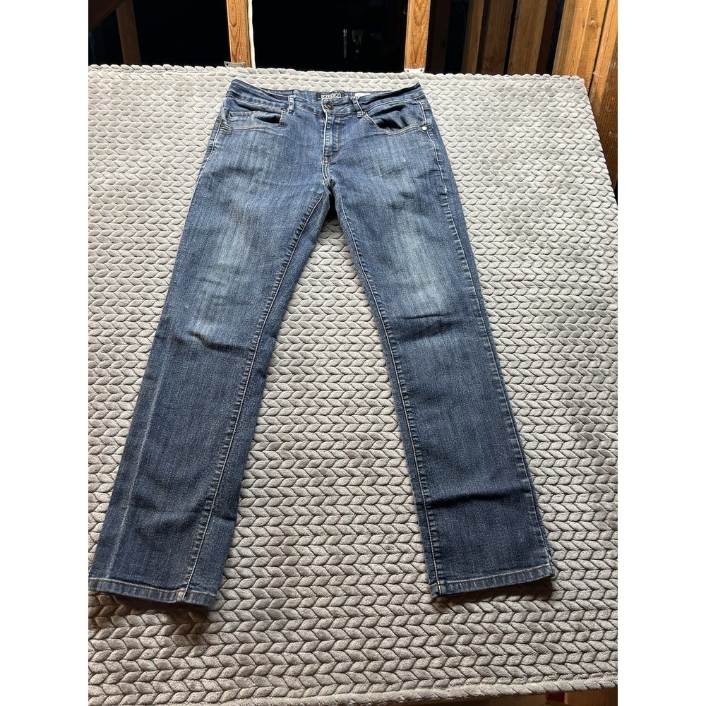 Ezekiel 302 EZ Rider Jeans Mens 32 Blue Straight Skate Denim Stretch